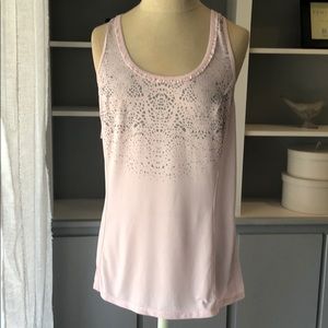 Lululemon Pink &Grey Tank Size 6